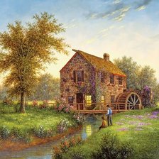 старая мельница