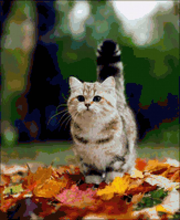 кошка - домашние животные - предпросмотр