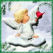 Схема вышивки «серия "ангелы"»