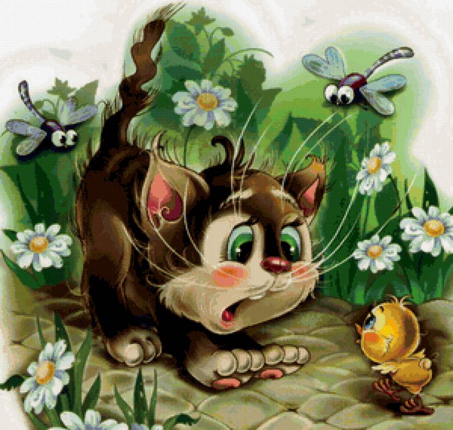 детская - котенок - предпросмотр