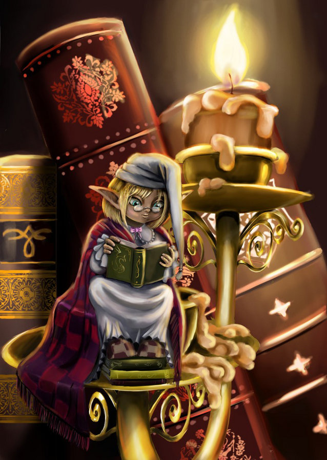 Эльфик сплюшка - деткам - оригинал