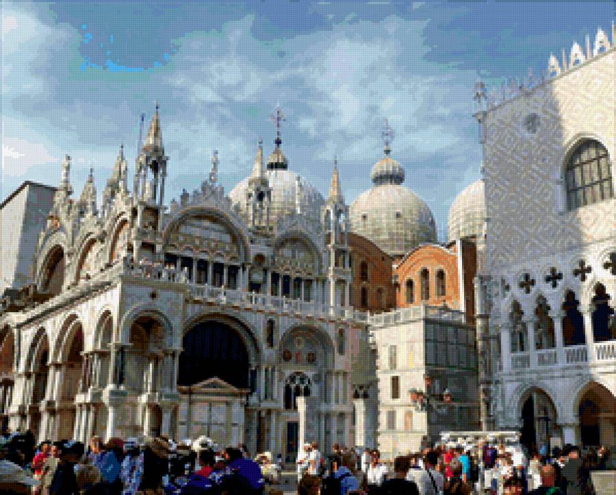 Венеция дворец Дожей - венеция, европа, дворец дожей - предпросмотр