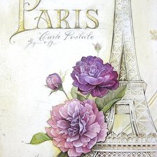 Схема вышивки «С мечтой о Париже»