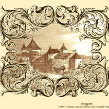 Оригинал схемы вышивки «Крепость 1» (№320236)
