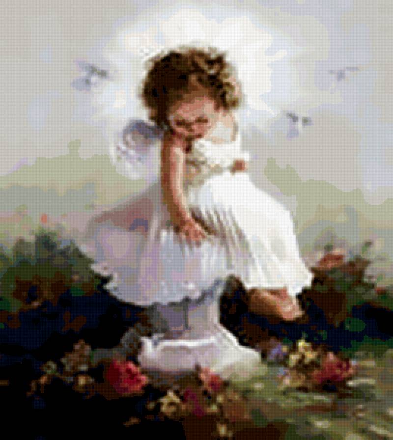 ангелок 2 - девочка, дети, ангелы - предпросмотр