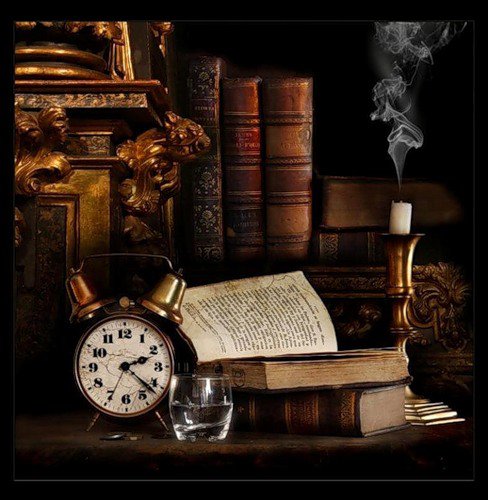 Свеча горела на столе, Свеча горела..... 1 - винтаж, красота - оригинал