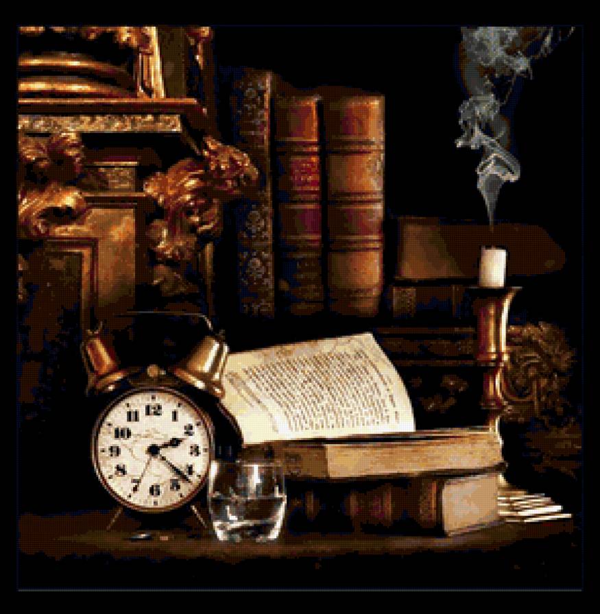 Свеча горела на столе, Свеча горела..... 1 - красота, винтаж - предпросмотр