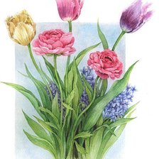 Схема вышивки «дыхание лета»