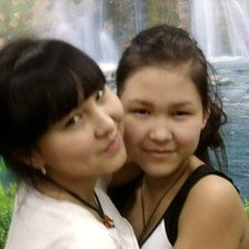 Схема вышивки «Олеся и Аяна»