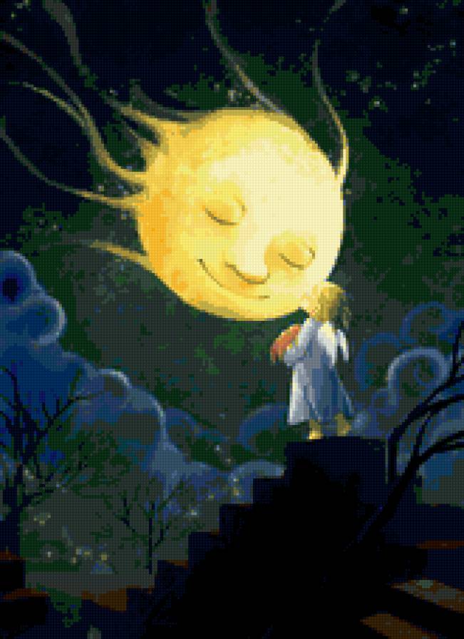 Спокойной ночи - арт - предпросмотр