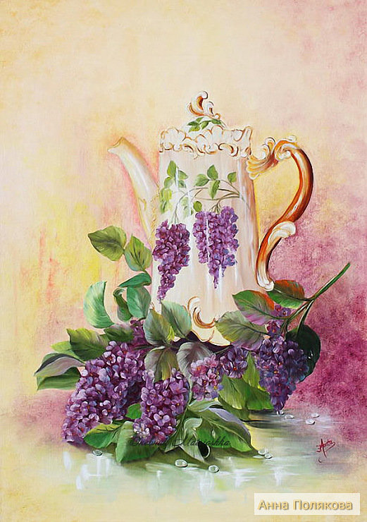 ветка сирени - кухня, красота, цветы - оригинал