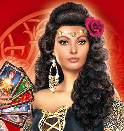 гадалка - красота - оригинал