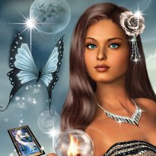 Схема вышивки «фэнтези»