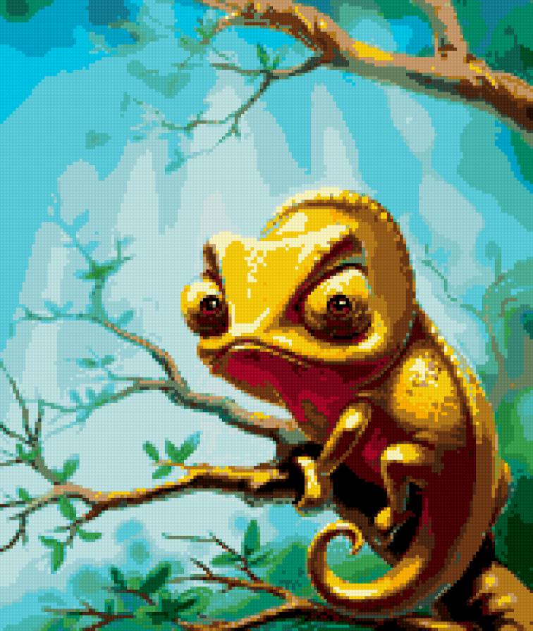 хамелеончик - предпросмотр