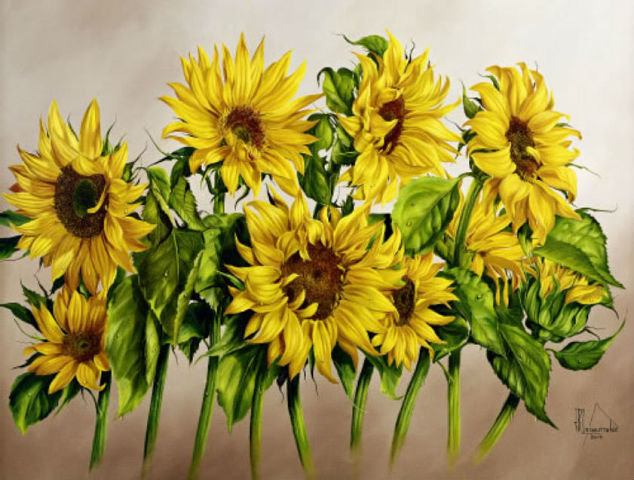 подсолнухи - подсолнухи - оригинал