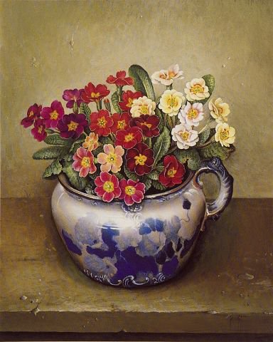 цветы в горшке - цветы - оригинал