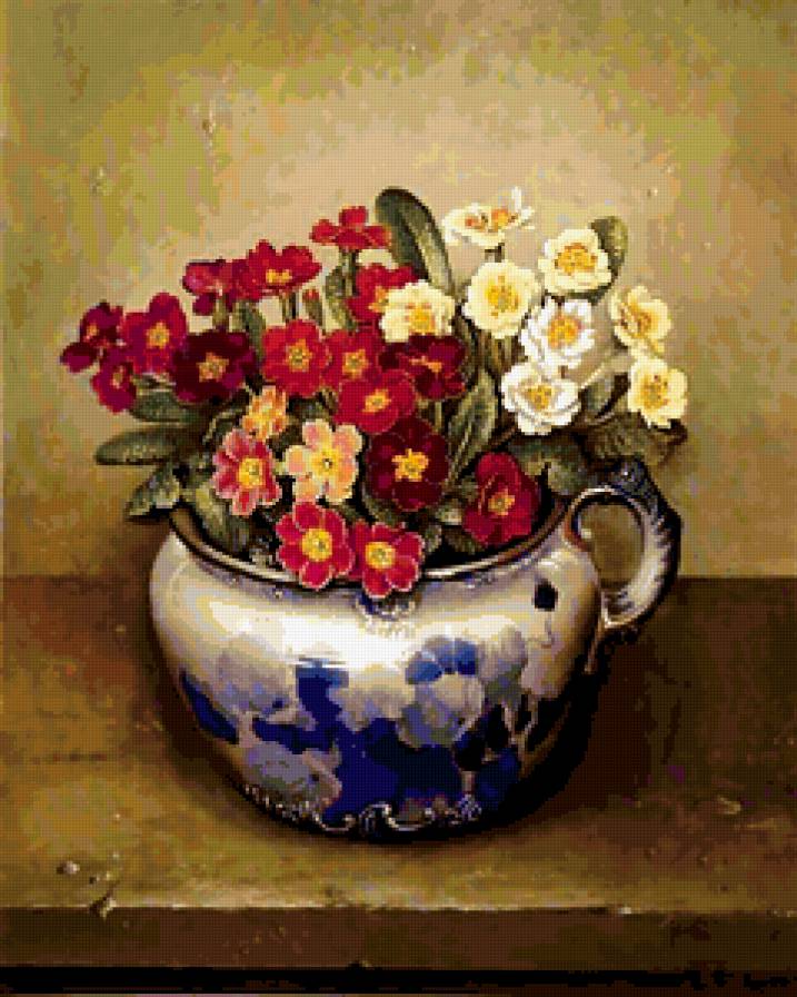 цветы в горшке - цветы - предпросмотр