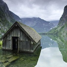 Схема вышивки «заброшенный дом»