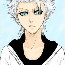 Схема вышивки «Toushiro Hitsugaya / Тоширо Хитсугая»