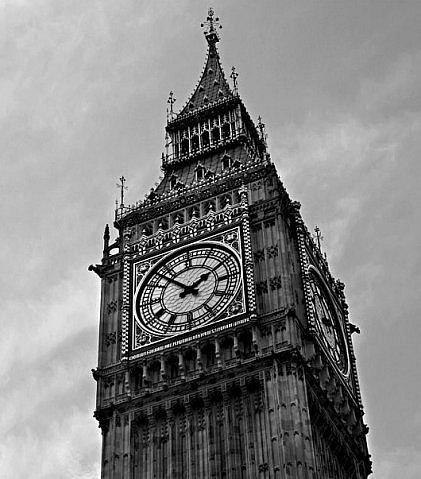 Башня - башня, часы - оригинал