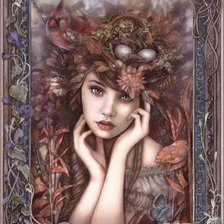 Схема вышивки «гнёздышко»