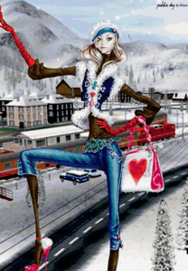 Мисс Анорексия - гламурненько - предпросмотр