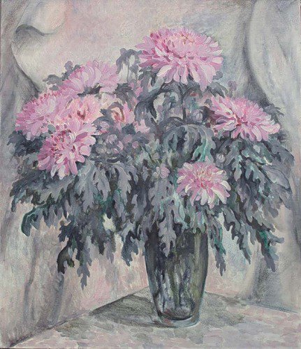 Хризантемы - флора.хризантемы.натюрморт, букет, природа, цветы - оригинал