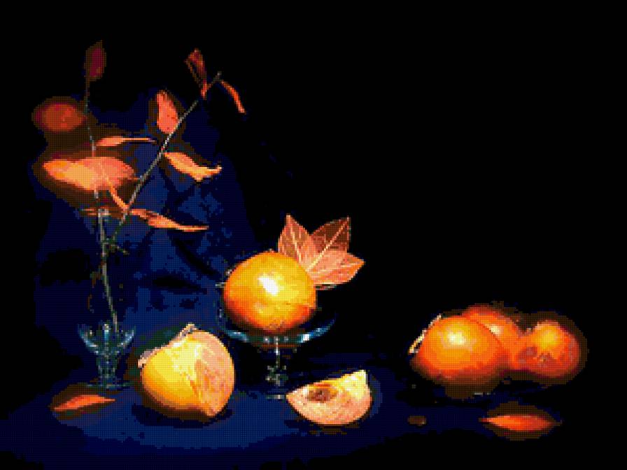 №323209 - натюрморт, фрукты, букет - предпросмотр