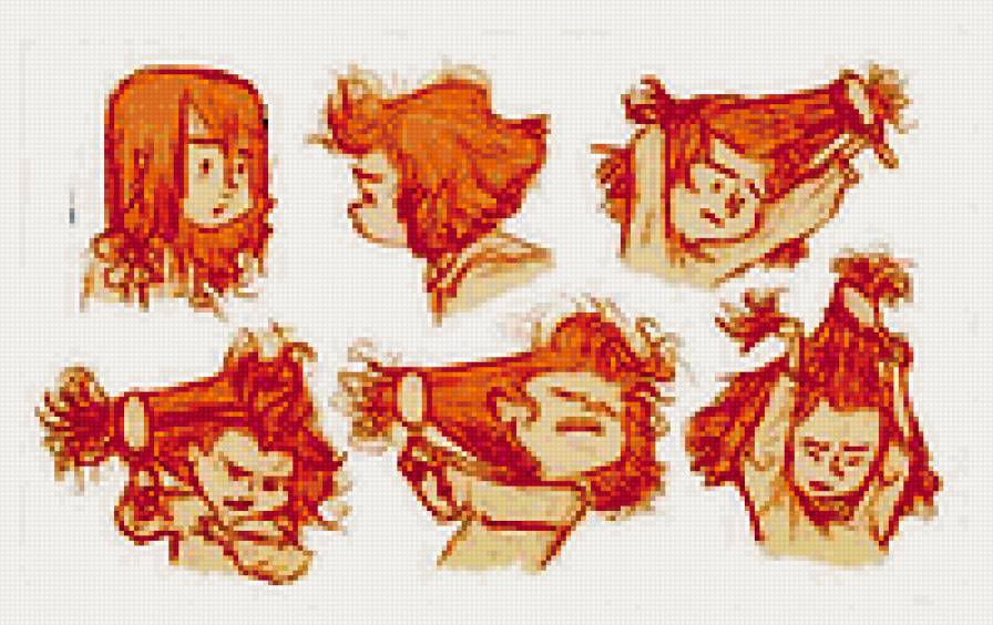 Утро - утро, прическа, девочка - предпросмотр