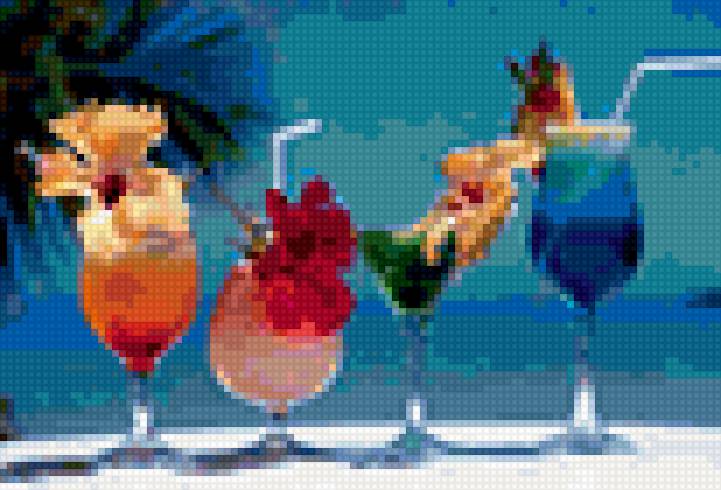 Отдых - коктейли, пляж - предпросмотр