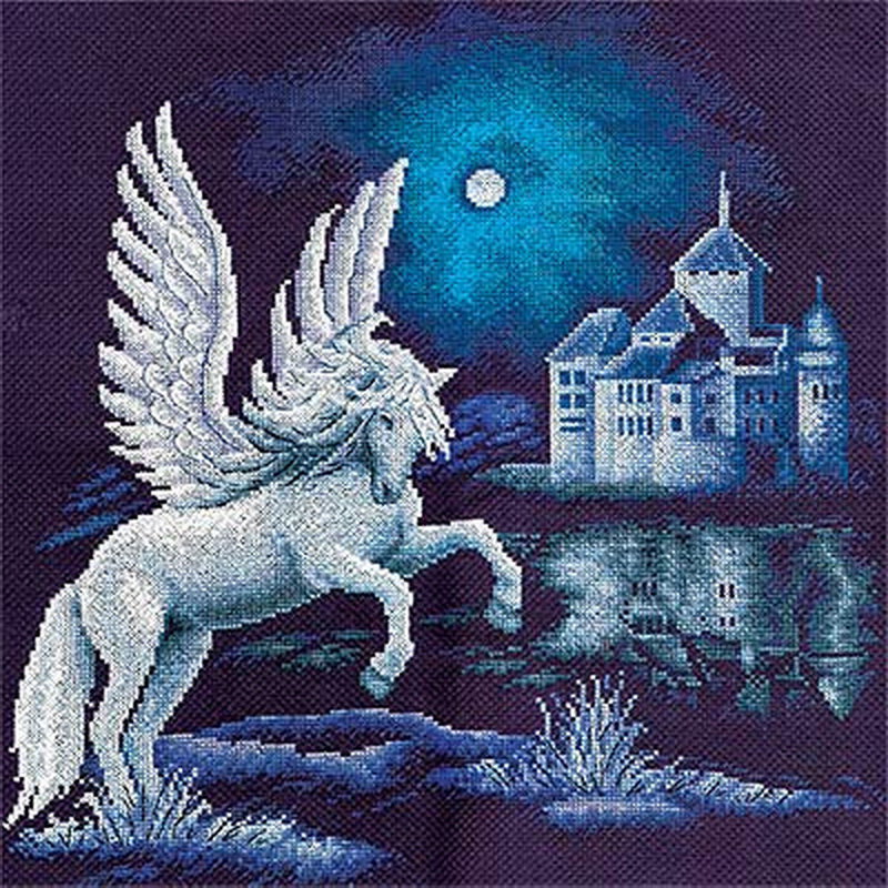 Пегас - кони, лошадь, пегас, фэнтези - оригинал