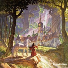 Схема вышивки «Единорог»