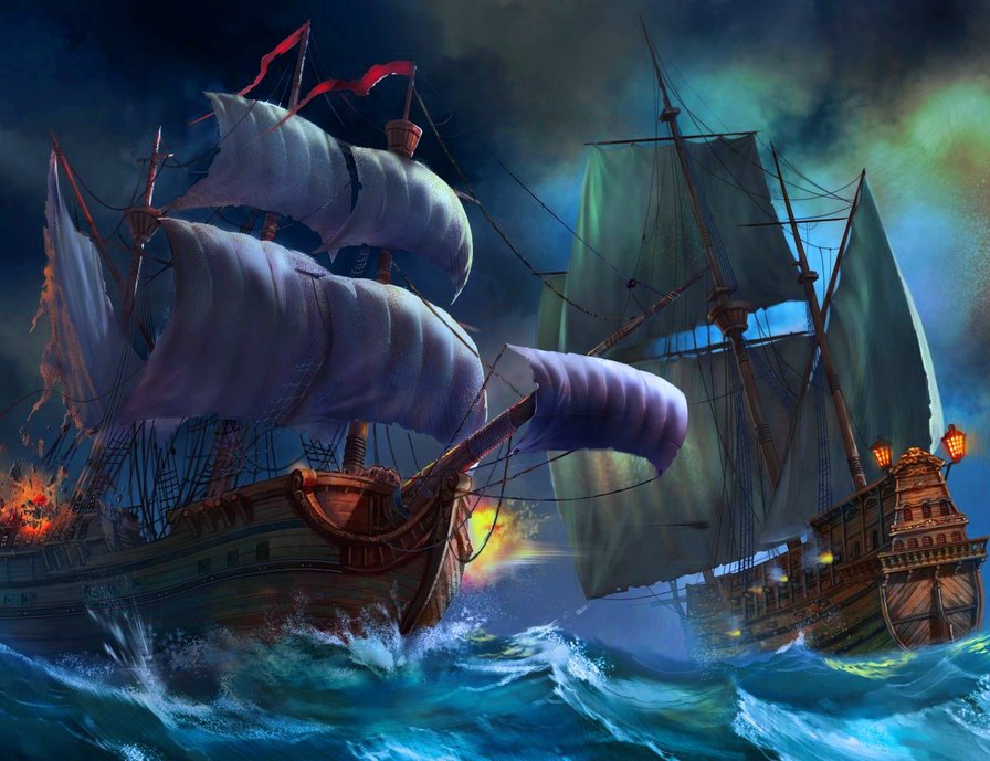 корабли - оригинал