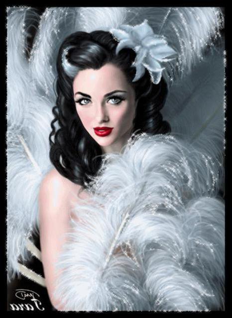 гламур - девушка, леди, гламур - оригинал