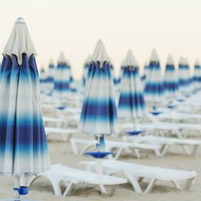 Оригинал схемы вышивки «Пляжные зонтики» (№325892)