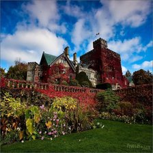 Схема вышивки «Замок Хэтли»