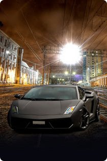 *** - ламборджини, город - оригинал