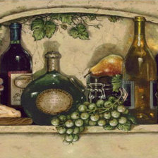 Схема вышивки «Винный погребок»