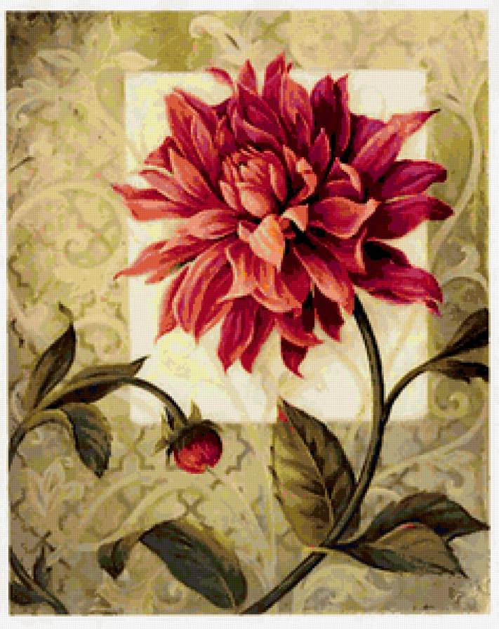 Цветочное настроение - красота, винтаж - предпросмотр