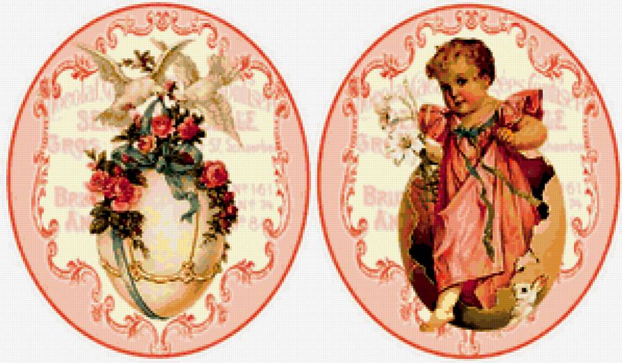 Винтажная пасха - винтаж - предпросмотр