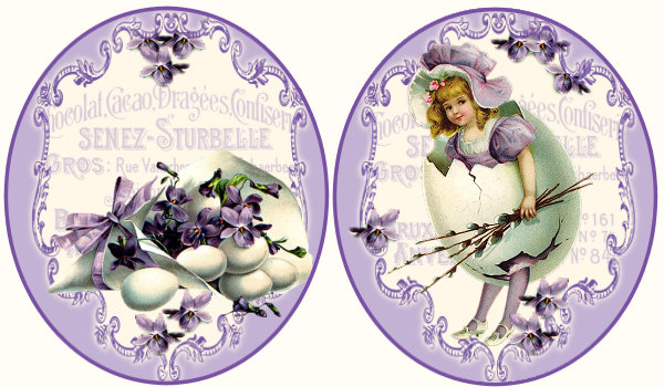 Винтажная пасха - винтаж - оригинал