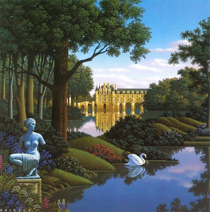 замок - картина - оригинал