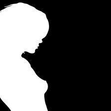 Схема вышивки «Девушка»