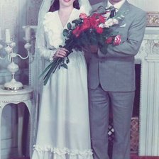 Схема вышивки «мама и папа»