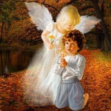 Схема вышивки «серия "ангелы"»