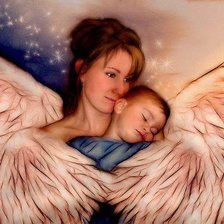 Схема вышивки «серия "ангелы"»