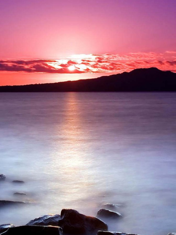 Закат - море, закат - оригинал