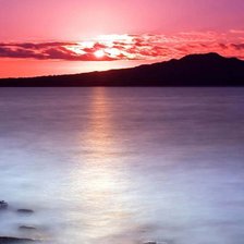 Схема вышивки «Закат»