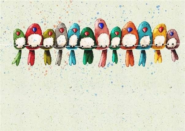 Птички - птички - оригинал