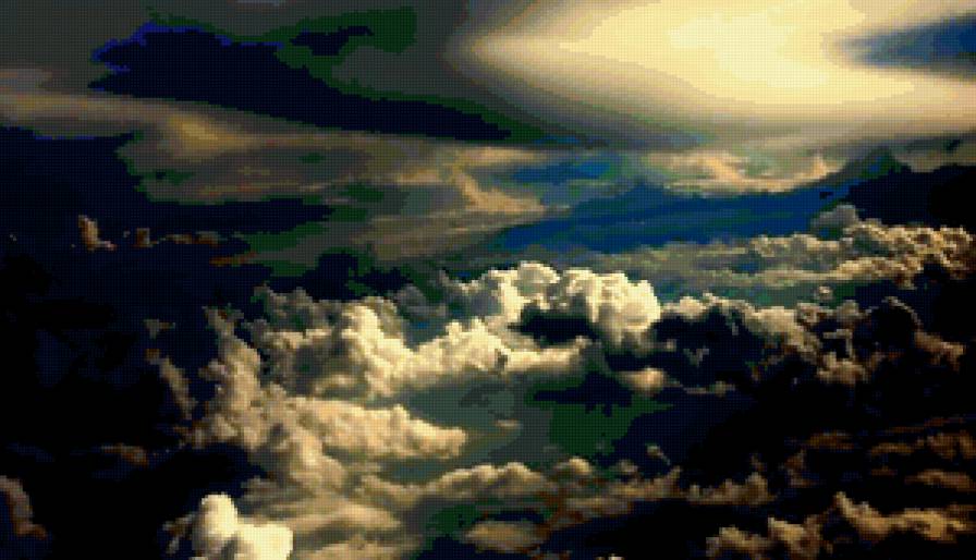 Небо - небо, облака - предпросмотр